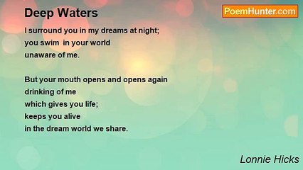 Lonnie Hicks - Deep Waters