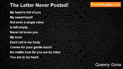 Queeny Gona - The Letter Never Posted!