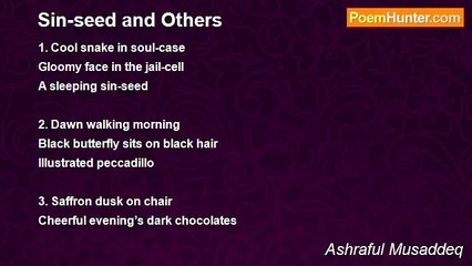 Ashraful Musaddeq - Sin-seed and Others