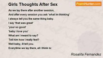 Rosalita Fernandez - Girls Thoughts After Sex