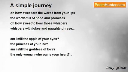 lady grace - A simple journey