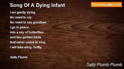 Sally Plumb Plumb - Song Of A Dying Infant