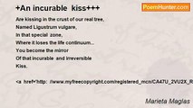 Marieta Maglas - +An Incurable  Kiss+++