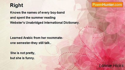 Lonnie Hicks - Right