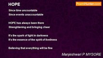 Manjeshwari P MYSORE - HOPE