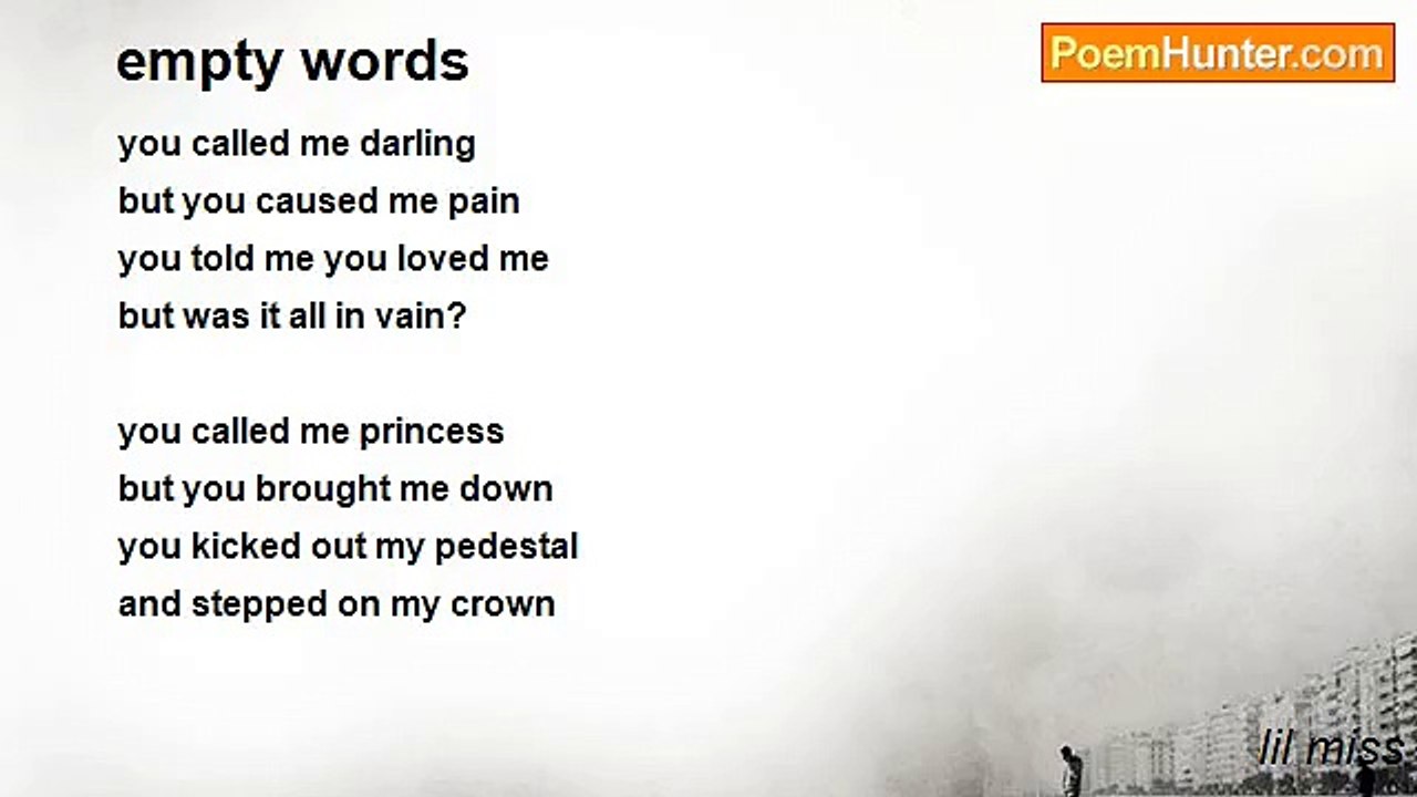 lil miss - empty words