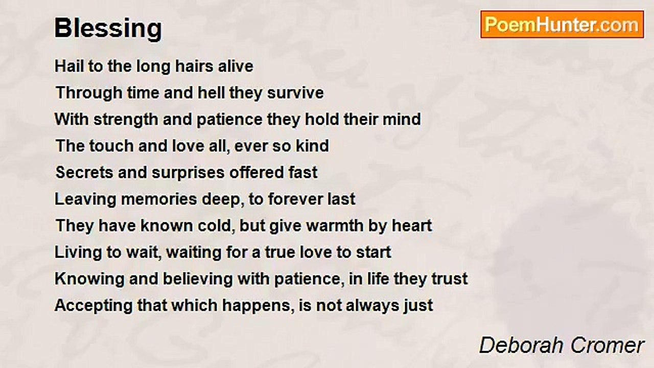 Deborah Cromer - Blessing