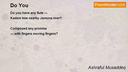 Ashraful Musaddeq - Do You