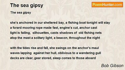 Bob Gibson - The sea gipsy