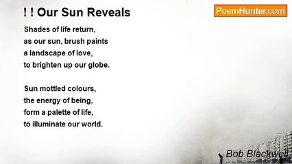 Bob Blackwell - ! ! Our Sun Reveals