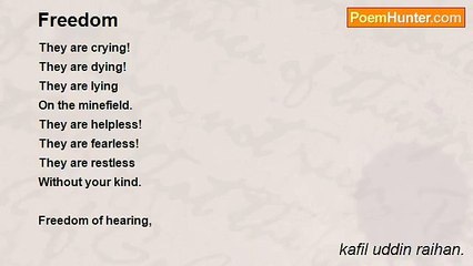 kafil uddin raihan. - Freedom