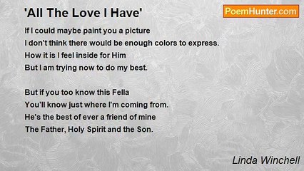 Linda Winchell - 'All The Love I Have'