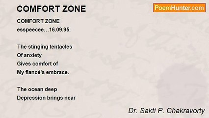 Dr. Sakti P. Chakravorty - COMFORT ZONE