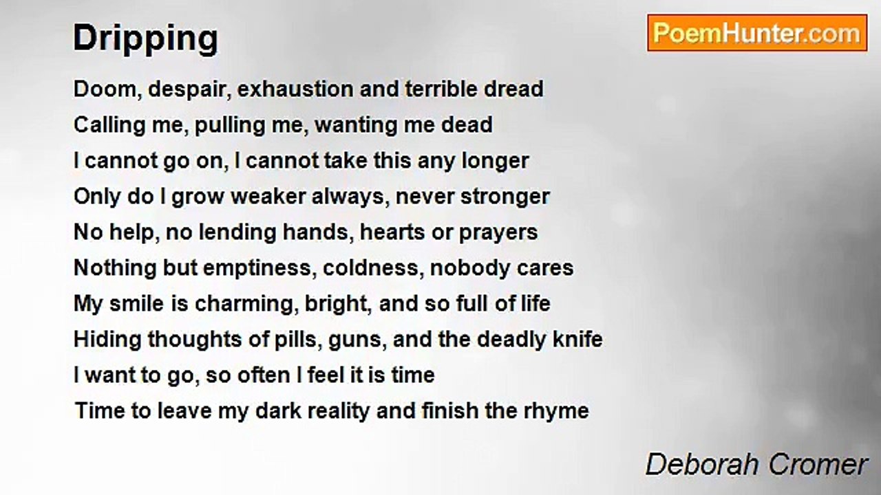 Deborah Cromer - Dripping
