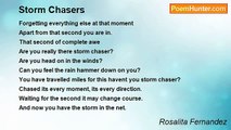 Rosalita Fernandez - Storm Chasers