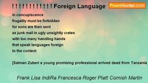 Frank Lisa IndiRa Francesca Roger Platt Cornish Martin - ! ! ! ! ! ! ! ! ! ! ! ! Foreign Language