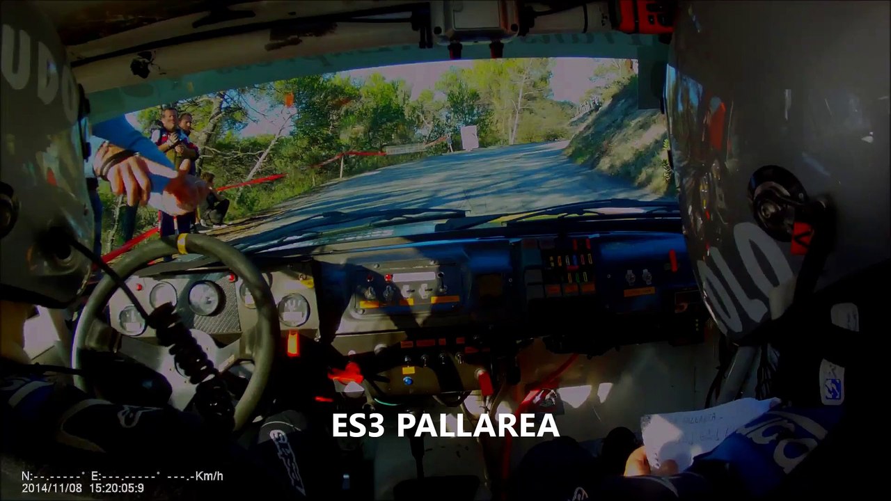 Rallye du Haut Pays Niçois 2014 ES3 PALLAREA Casciani Ludo Talbot Sunbeam ti