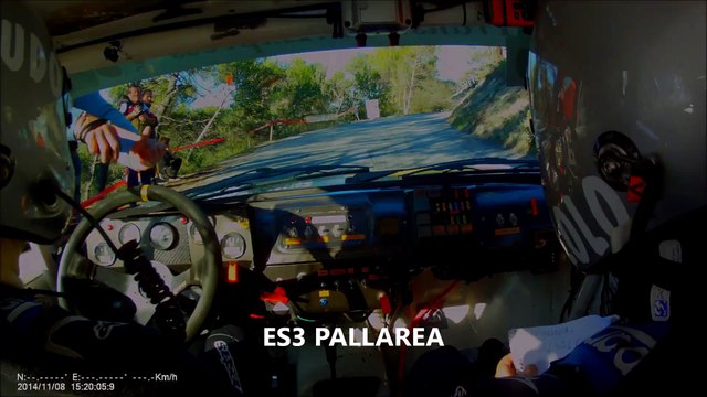 Rallye du Haut Pays Niçois 2014 ES3 PALLAREA Casciani Ludo Talbot Sunbeam ti