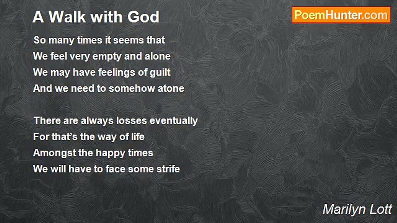 Marilyn Lott - A Walk with God