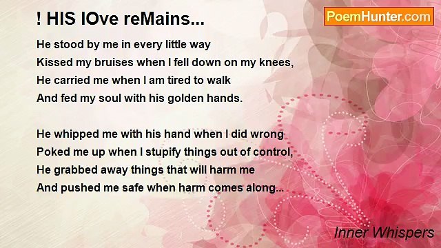 Inner Whispers - ! HIS lOve reMains...