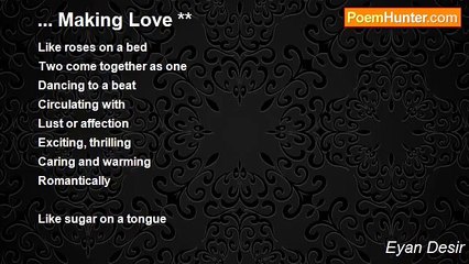 Eyan Desir - ... Making Love **