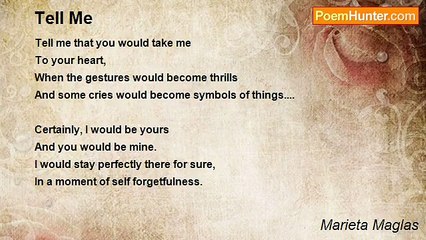 Marieta Maglas - Tell Me