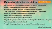 nimal dunuhinga - My sand castle in the city of dreams