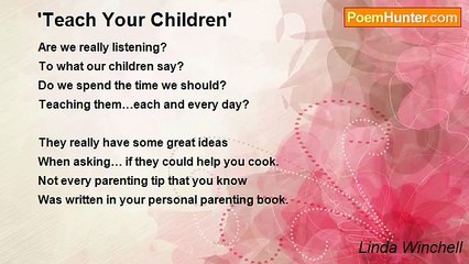 Linda Winchell - 'Teach Your Children'