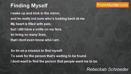 Rebeckah Schroeder - Finding Myself