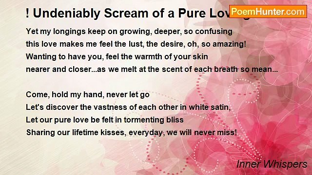 Inner Whispers - ! Undeniably Scream of a Pure Loving Soul