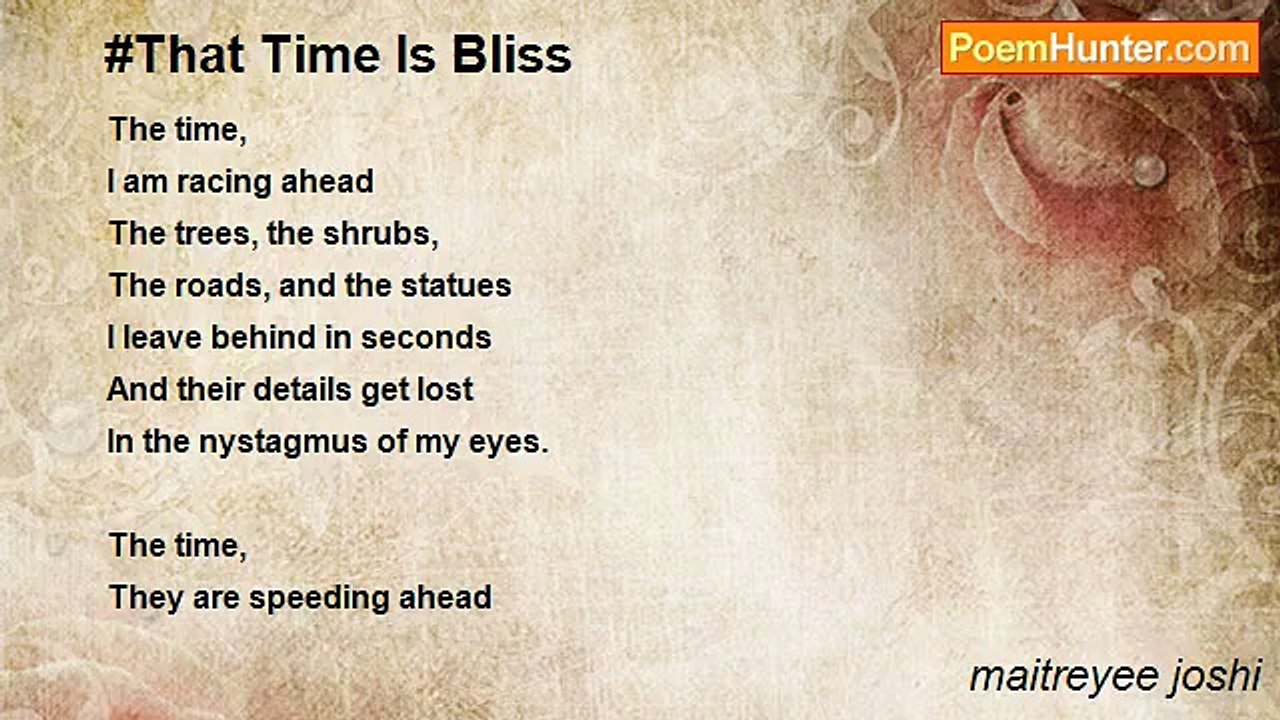 maitreyee joshi - #That Time Is Bliss