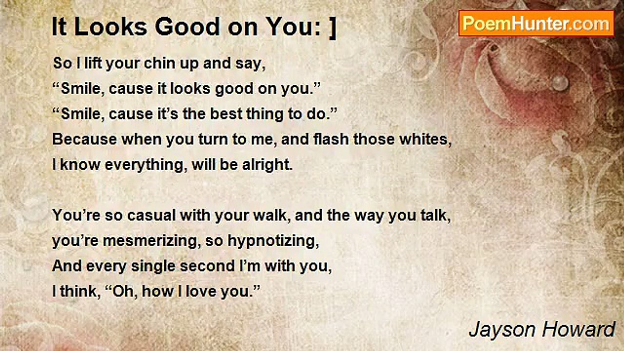 Jayson Howard - It Looks Good on You: ]