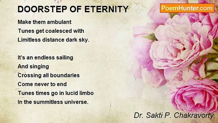 Dr. Sakti P. Chakravorty - DOORSTEP OF ETERNITY
