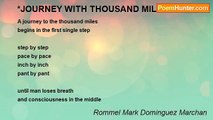 Rommel Mark Dominguez Marchan - *JOURNEY WITH THOUSAND MILES