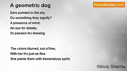 Nikunj Sharma - A geometric dog