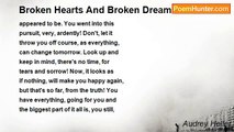Audrey Heller - Broken Hearts And Broken Dreams