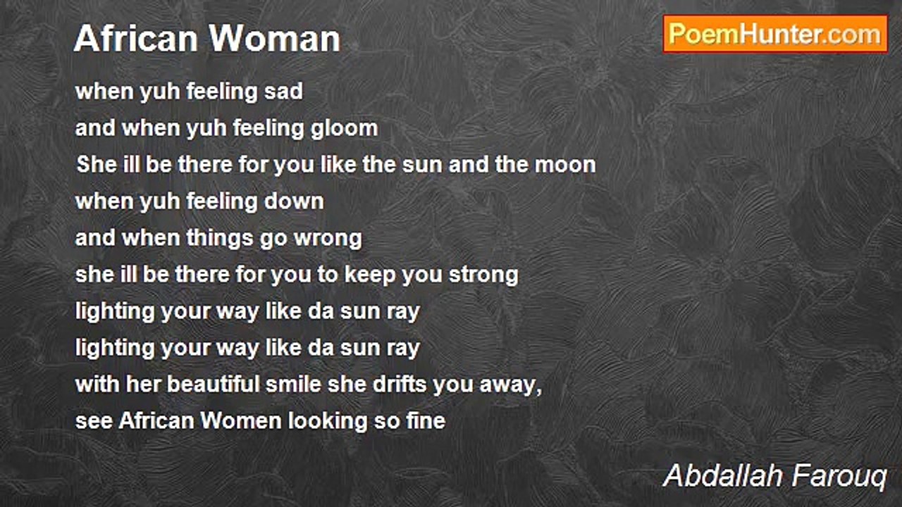 Abdallah Farouq - African Woman