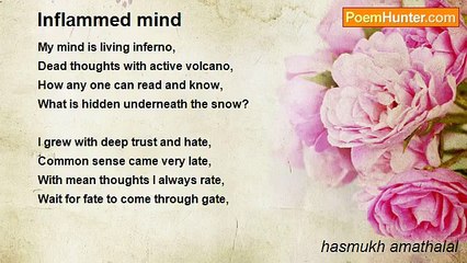 hasmukh amathalal - Inflammed mind