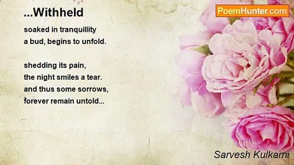 Sarvesh Kulkarni - ...Withheld