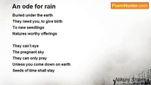 Nikunj Sharma - An ode for rain