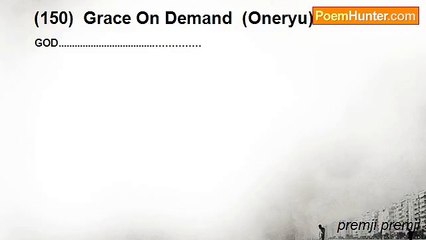 premji premji - (150)  Grace On Demand  (Oneryu)