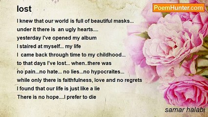 samar halabi - lost