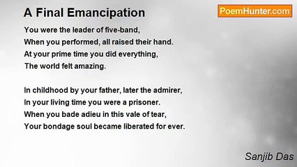 Sanjib Das - A Final Emancipation