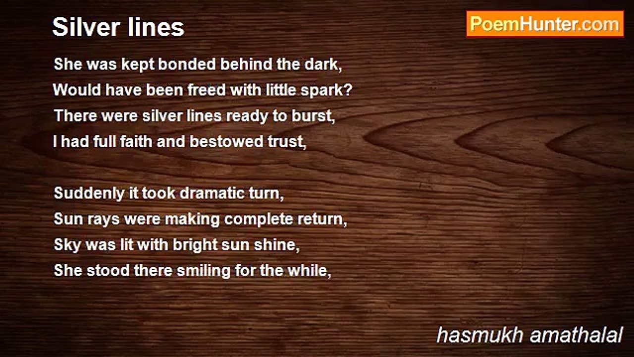 hasmukh amathalal - Silver lines