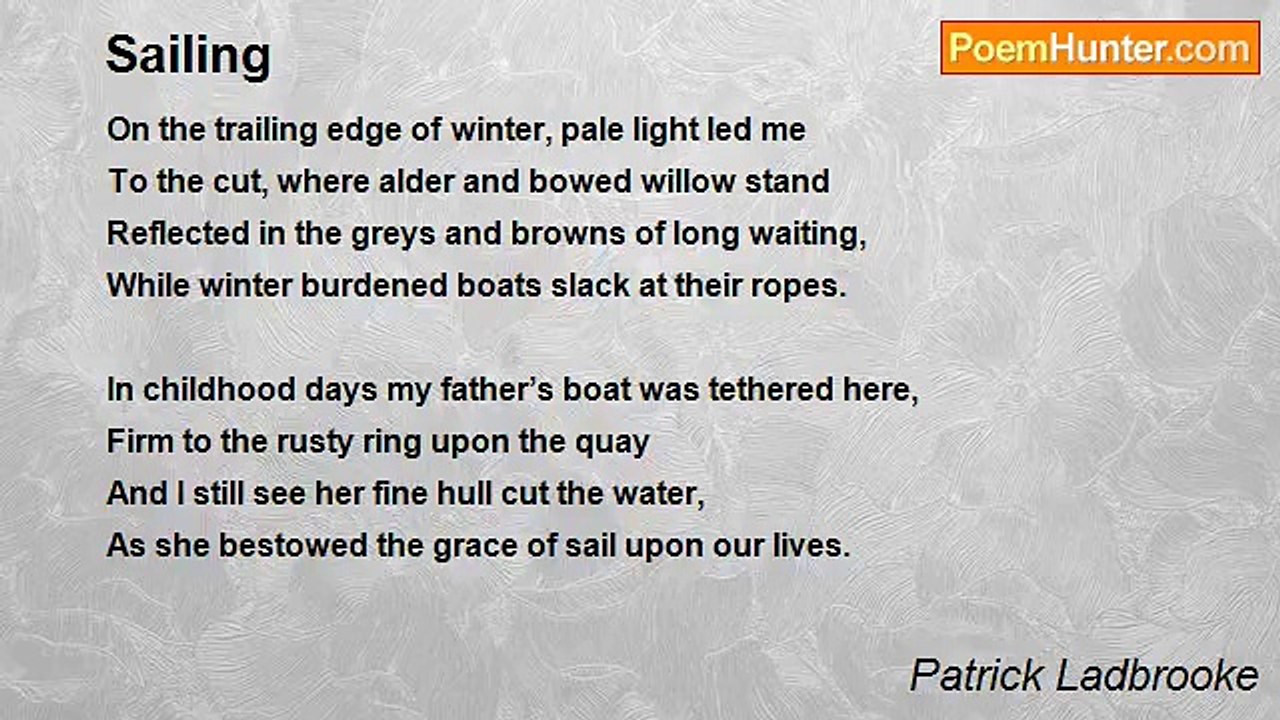 Patrick Ladbrooke - Sailing