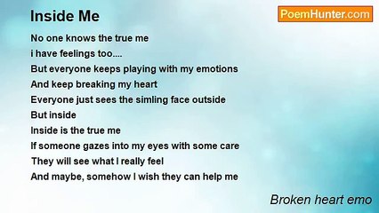 Broken heart emo - Inside Me