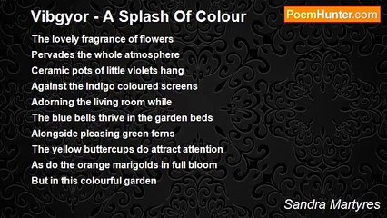 Sandra Martyres - Vibgyor - A Splash Of Colour