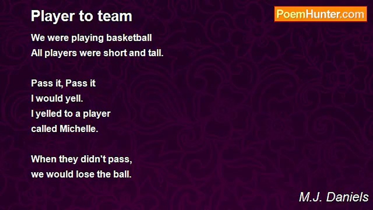 M.J. Daniels - Player to team