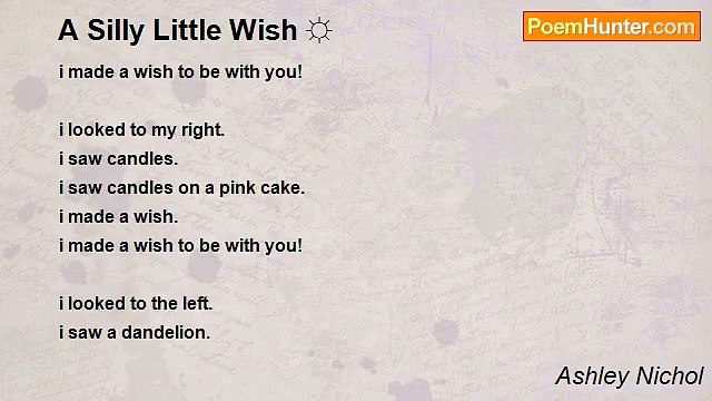 Ashley Nichol - A Silly Little Wish ☼