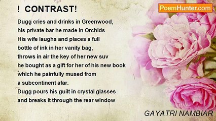 GAYATRI NAMBIAR - !  CONTRAST!